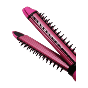 NOVA 8890 PROFESSIONAL CERAMIC HAIR STRAIGHTENER 3 IN 1.