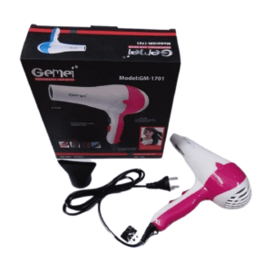 Gemei 1701 Professional Hair Dryer: Excellence in 1200W Styling
