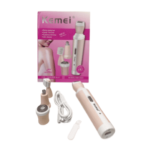 KEMEI 4 IN 1 SHAVER SUIT KM-3024 Rechargeable Lady Shaver.