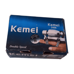 KEMEI Double Speed Electric Finger Massager, Shock Proof Design KM-2406