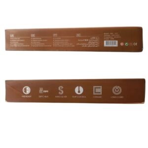 KEMEI Limited Edition Professional Hair Straightener, Black and Red, Multi-Temperature Settings KM-531