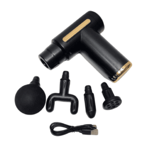 MAXTOP FACIAL GUN COMPACT POWER BODY MASSAGER MP-720 BLACK