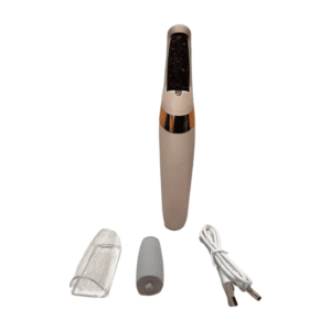 Pretty Gril Flawless Electronic Pedicure Tool, Rechargeable Foot File with USB Cable, Professional Callus Remover BD613