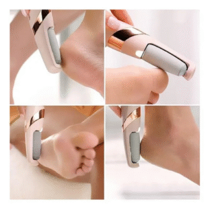 Pretty Gril Flawless Electronic Pedicure Tool, Rechargeable Foot File with USB Cable, Professional Callus Remover BD613